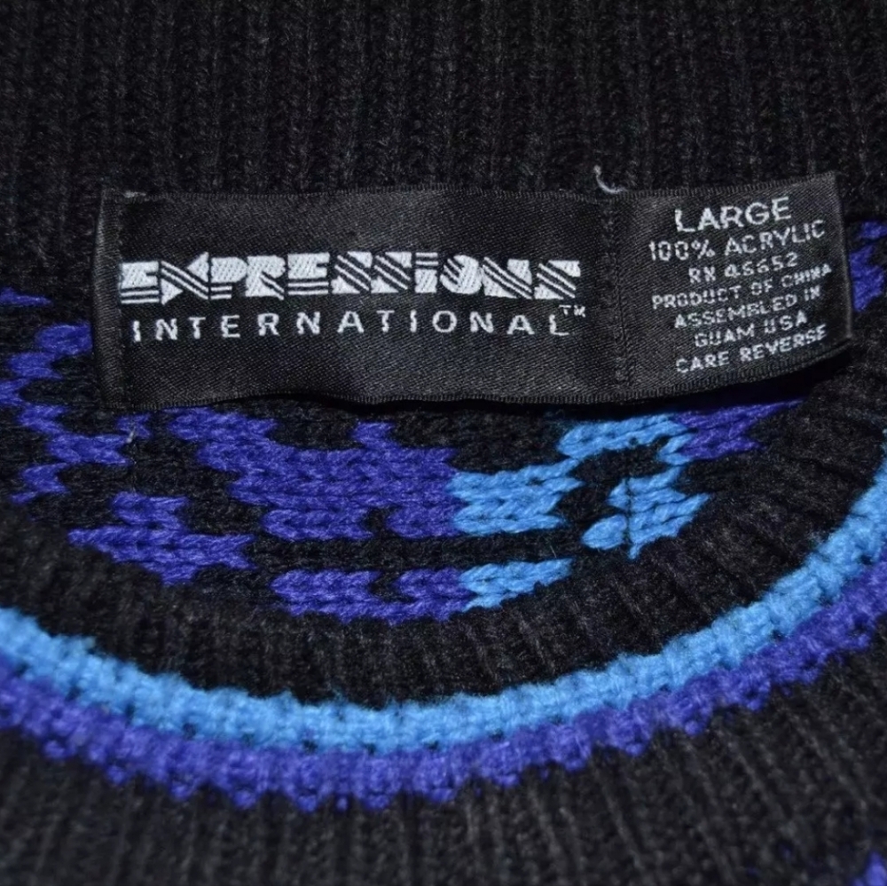 Retro Sweater size L - Picture 5 of 5